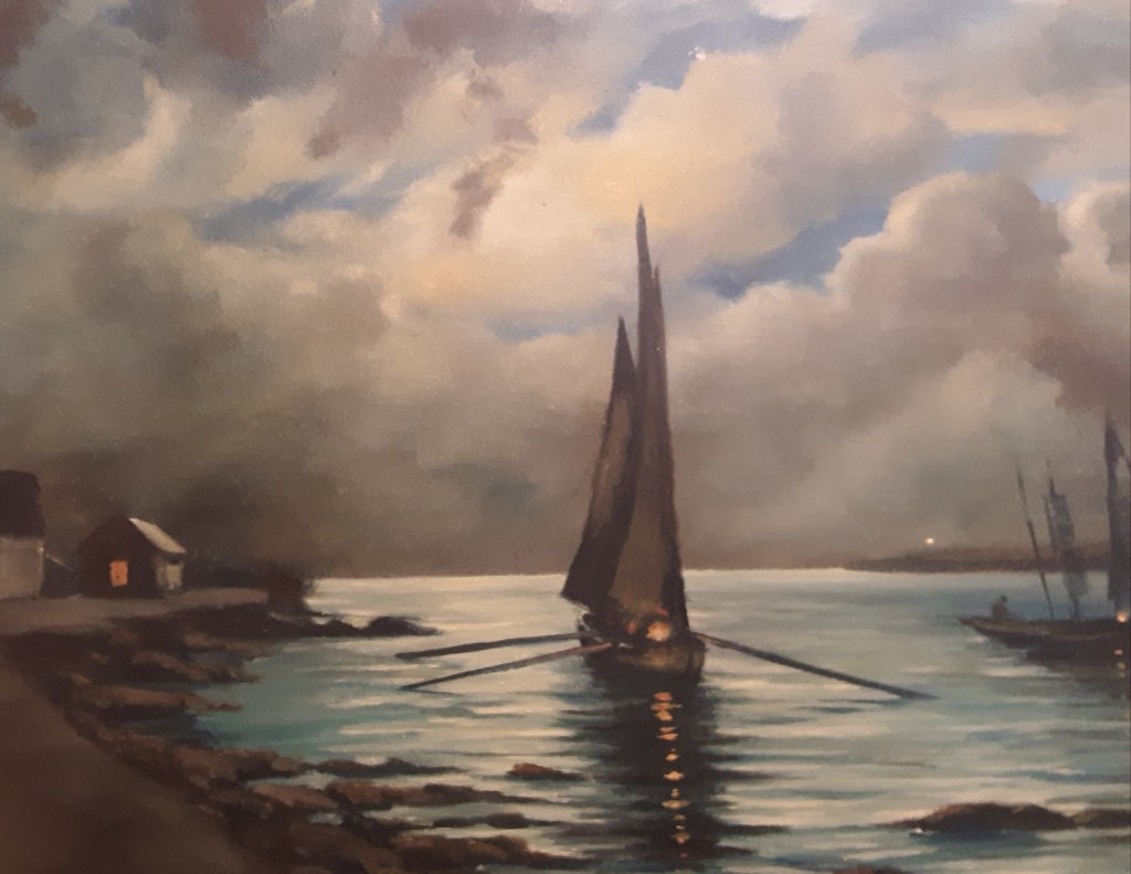Harbor Painting Study